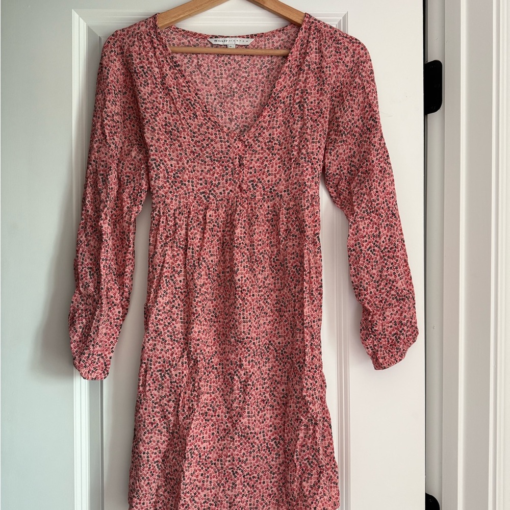 Pink Floral Women's maternity Dress